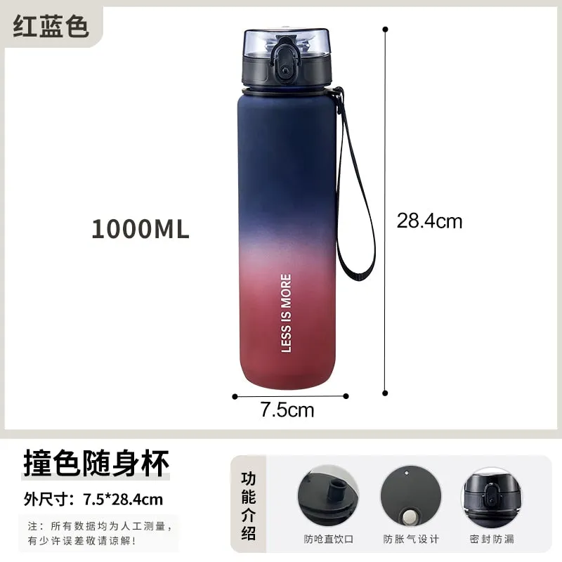 1000ml High Capacity Sports Water Cup