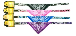 14" Bandana Collars with Cheetah Band