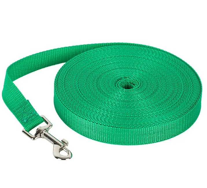 5m*2cm green 50m pet dog leash,outdoor tracking leash For Large Dogs AZ257