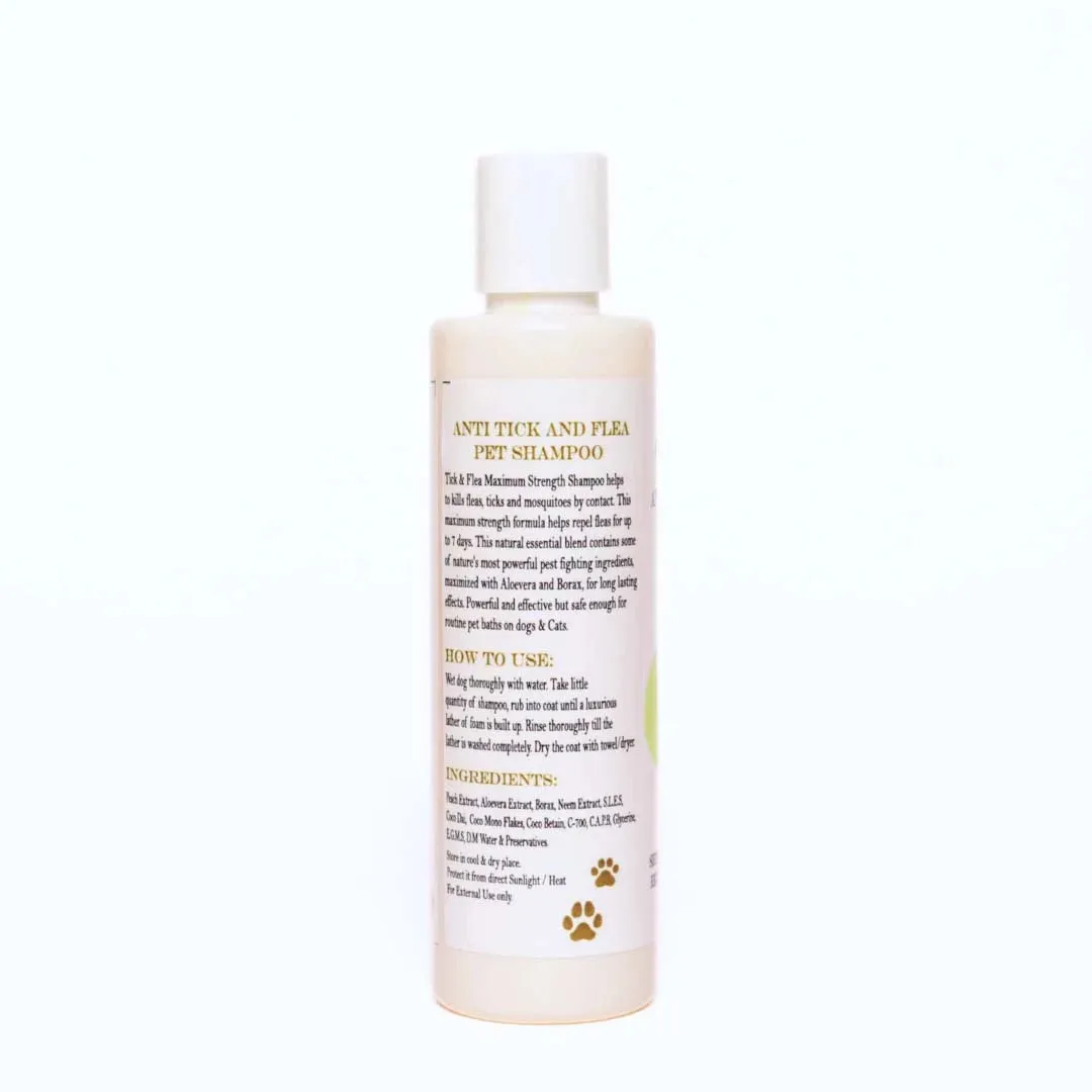Anti Tick Pet Shampoo - 200 ml