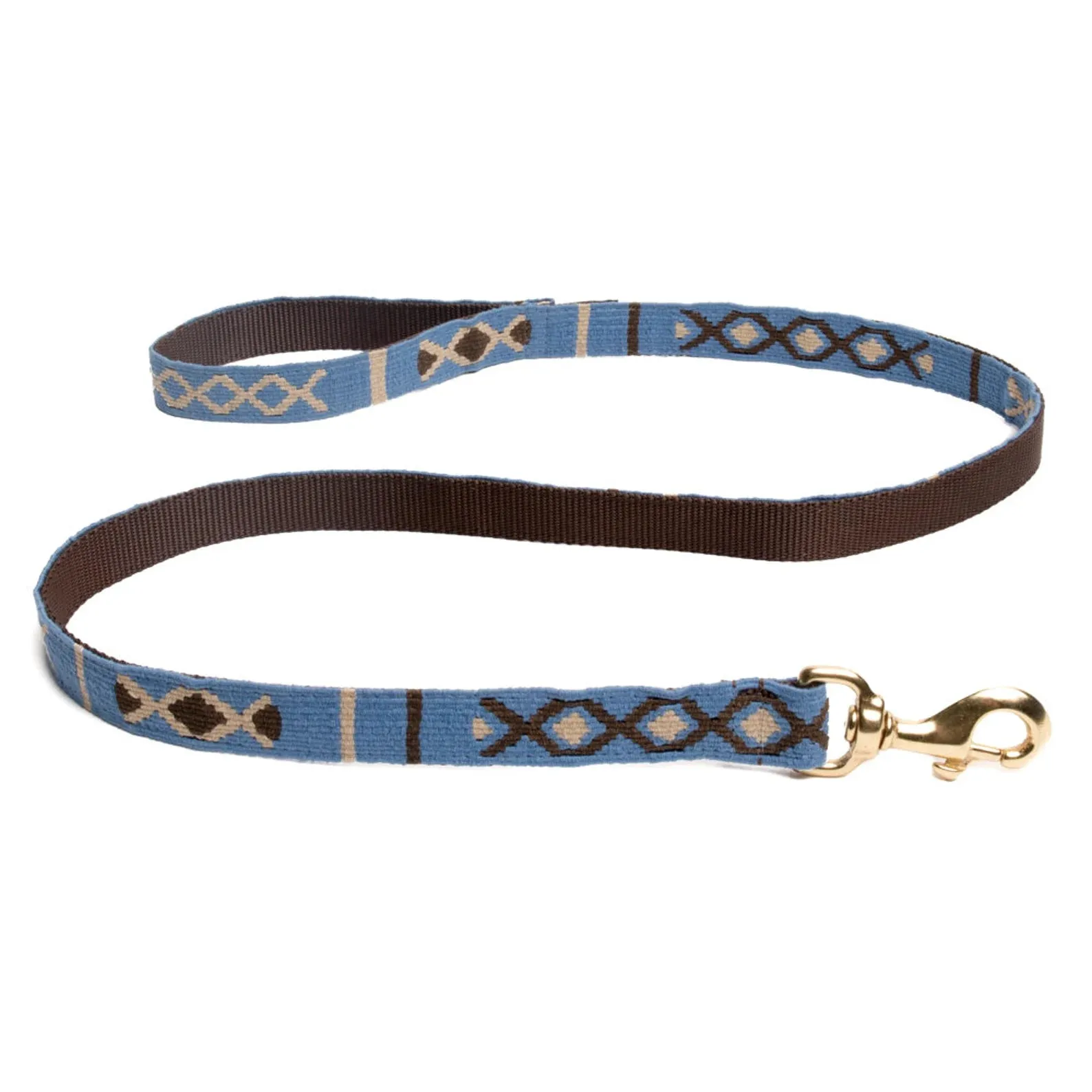 ATWCW Block Island Blue Fog - Mayan Artisan-Handmade Dog Collars