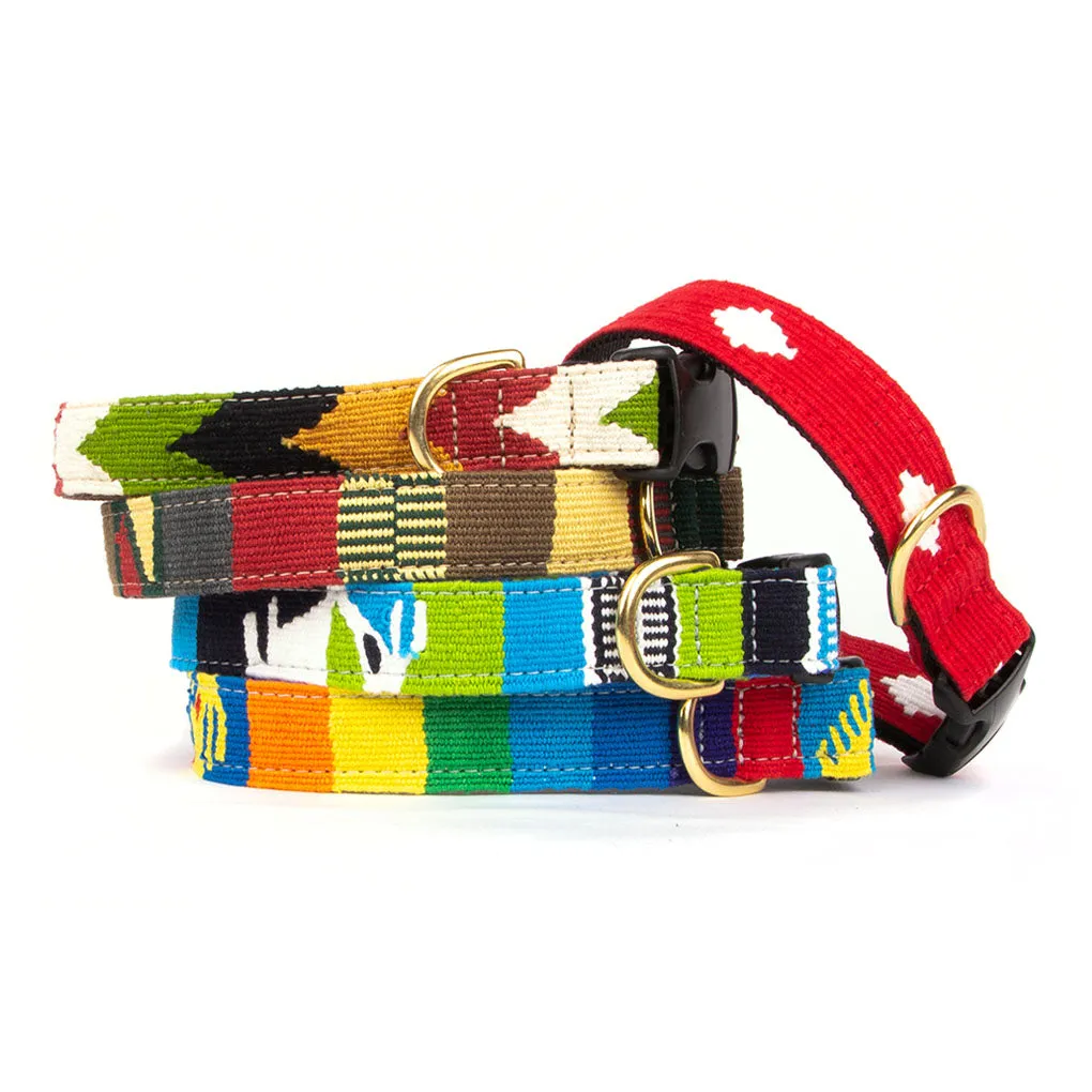 ATWCW Block Island Blue Fog - Mayan Artisan-Handmade Dog Collars