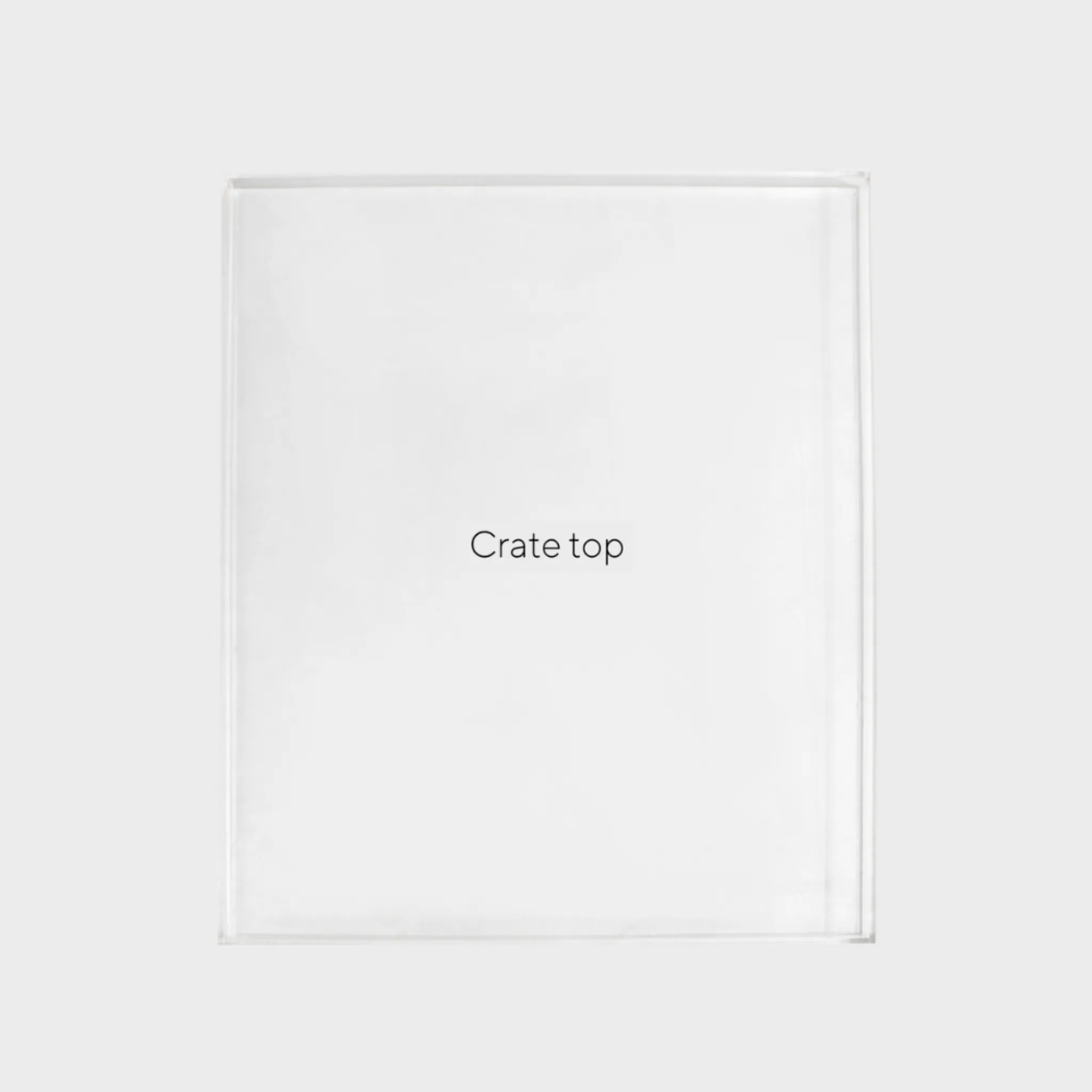 Clear Dog Crate to Gate