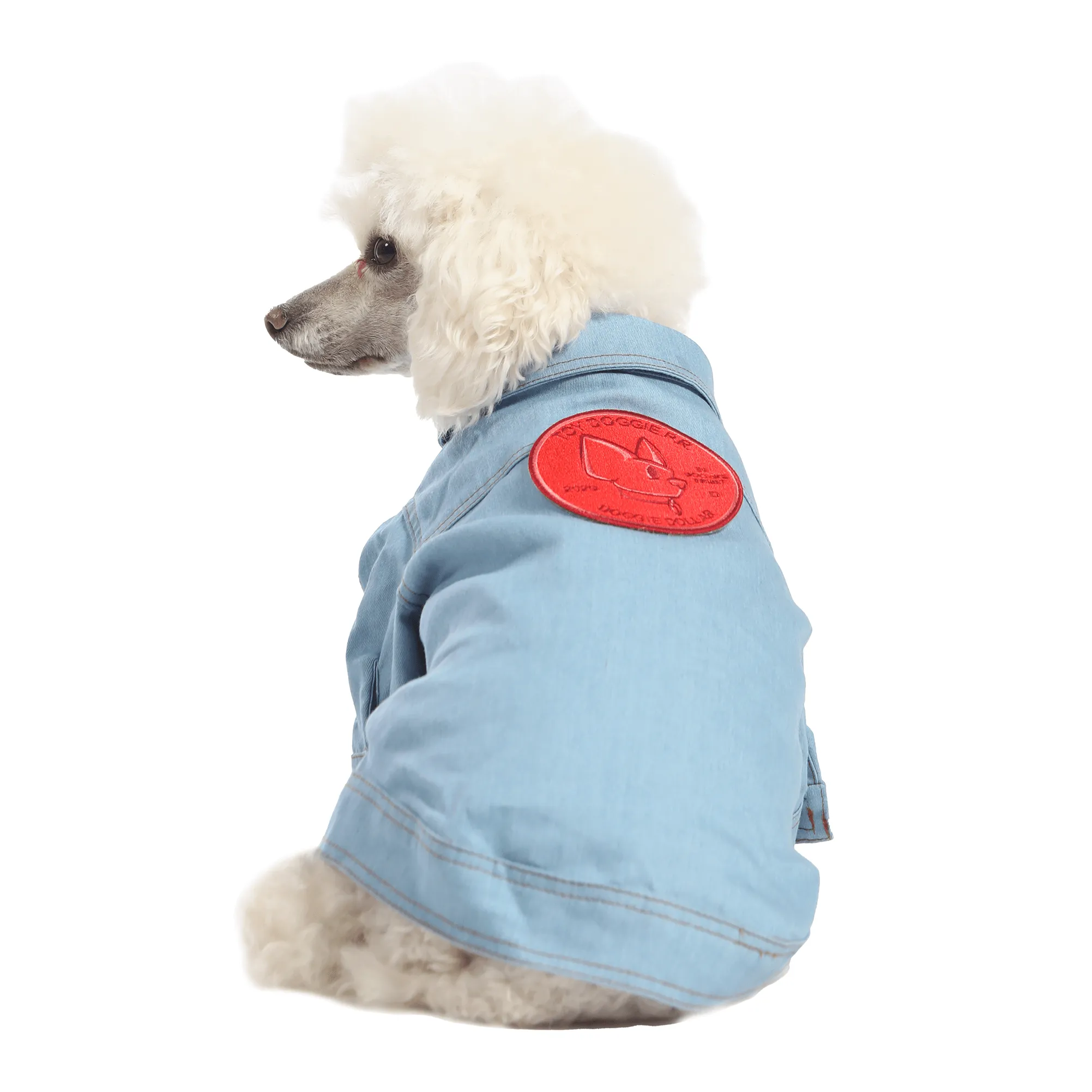 Denim Dog or Cat Long-Sleeve Jacket