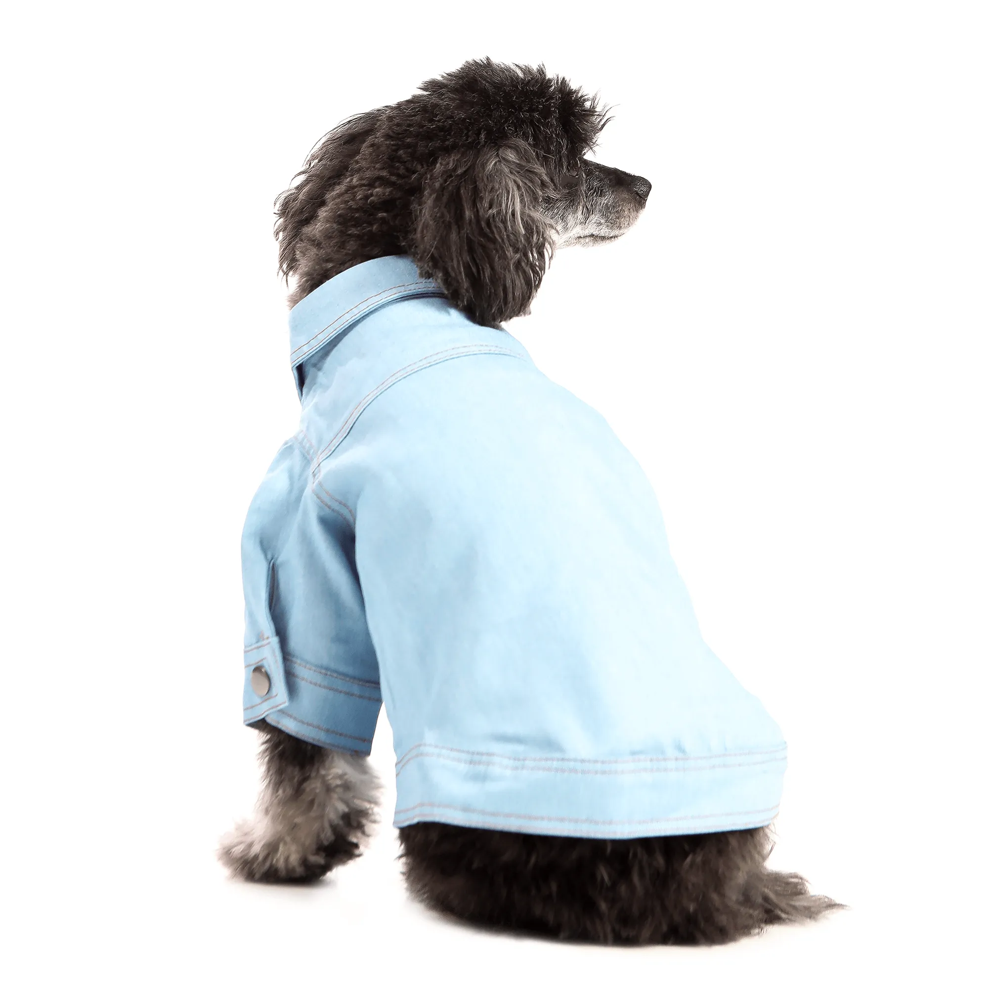 Denim Dog or Cat Long-Sleeve Jacket