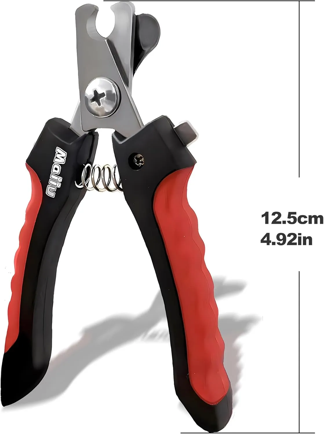 Dog & Cat Nail Clippers, Pet Nail Clipper and Trimmer with Safety Guard to Prevent Over Cutting, Grooming Razor Sharp Blades with Nail File for Small, Medium, Large Breeds, S Red