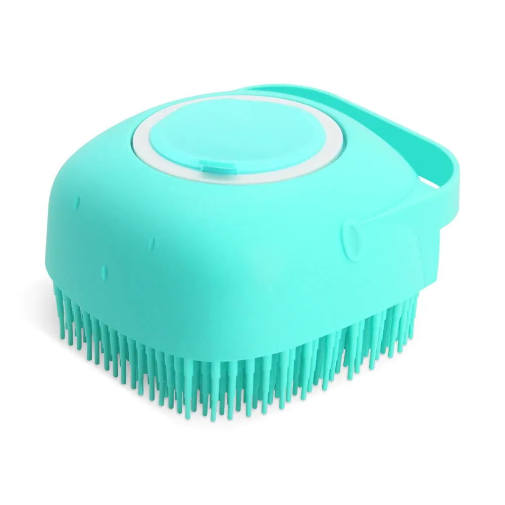 Dog Bath Brush | Soft Silicone Pet Bath Comb
