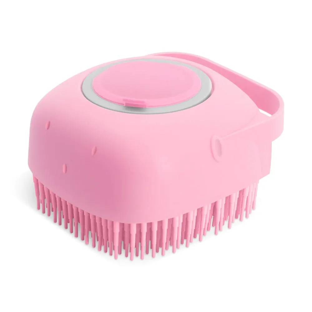 Dog Bath Brush | Soft Silicone Pet Bath Comb