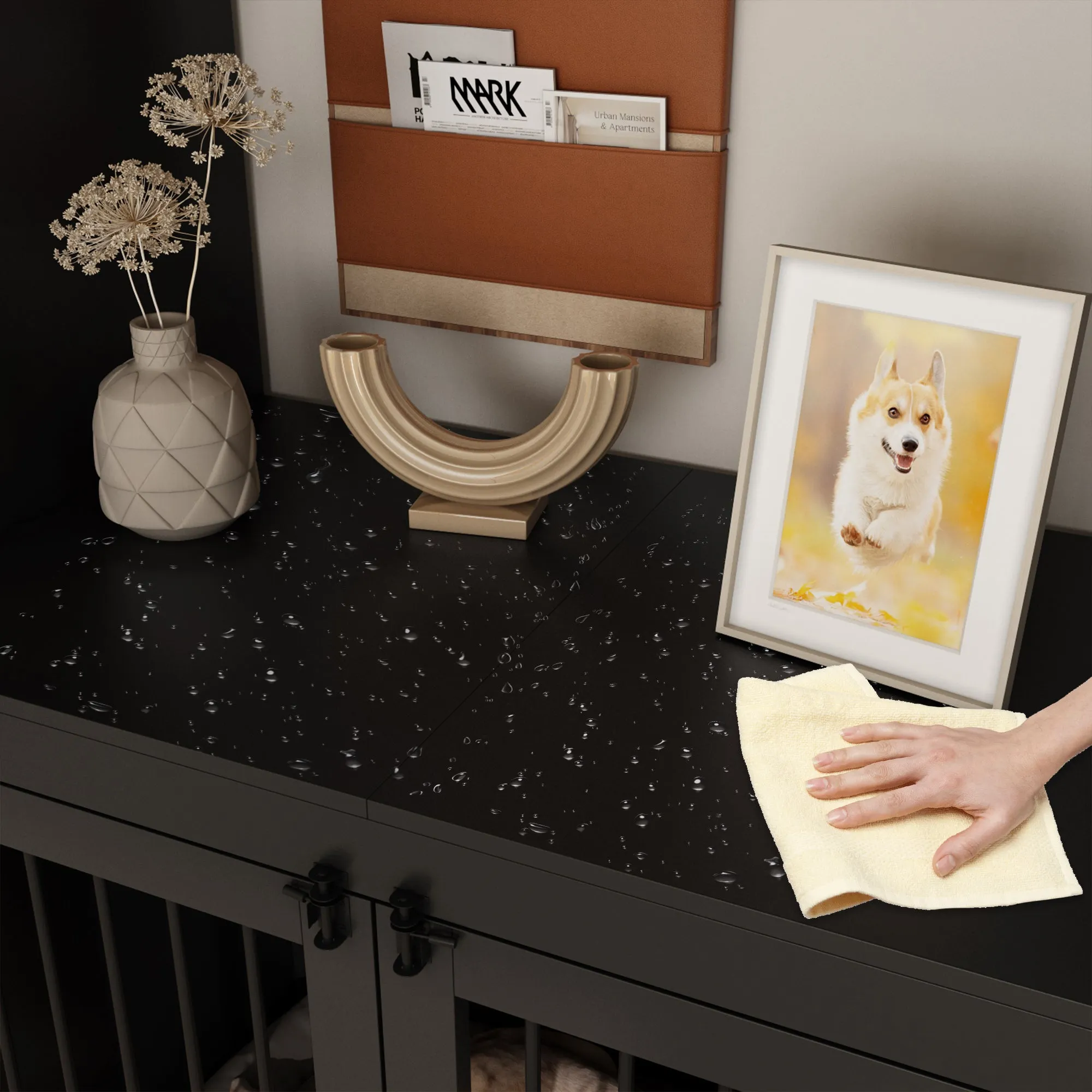 Dog Crate with 10 Doors and Ample Storage