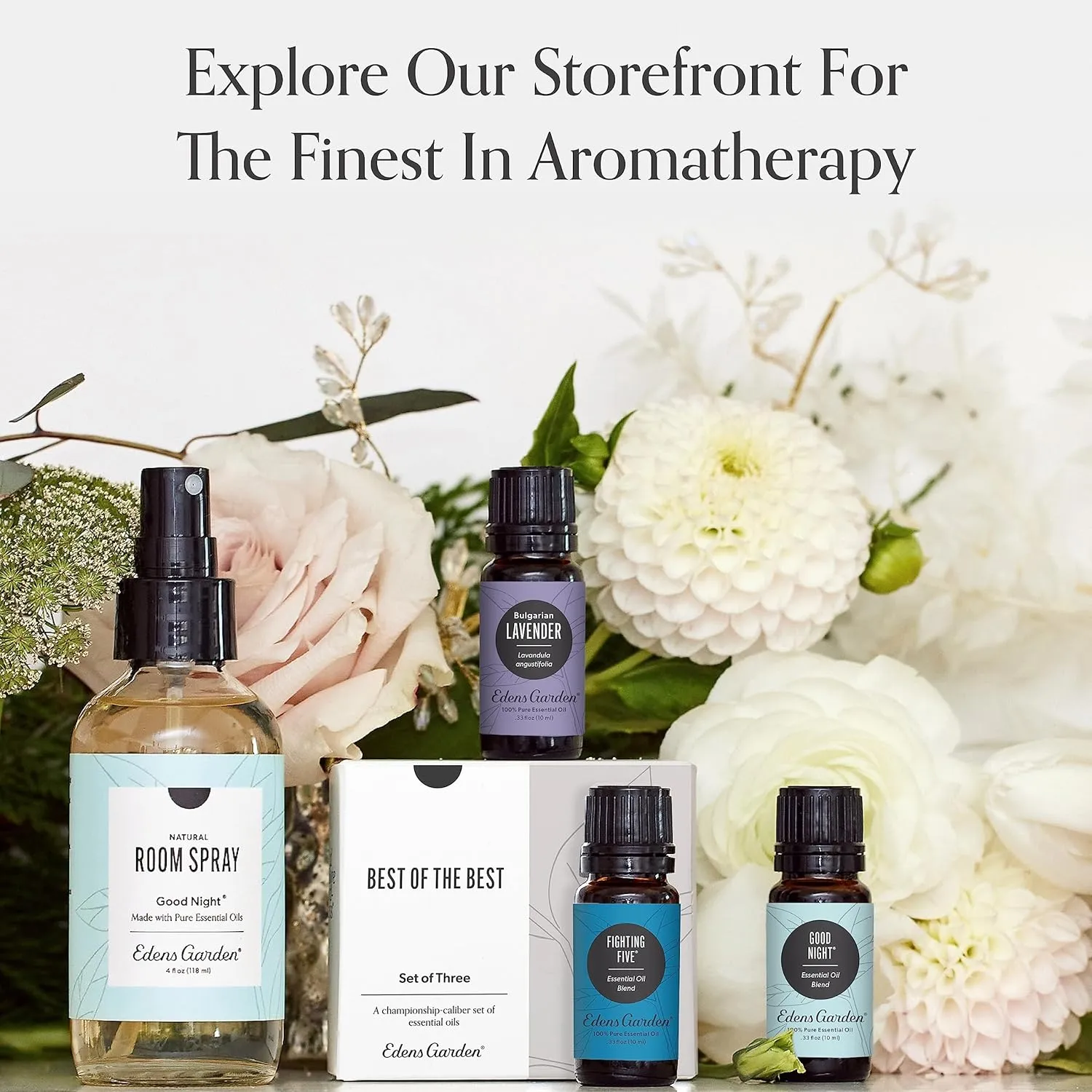 Edens Garden OK For Kids Essential Oil Roll-On 3 Set 100% Pure Therapeutic Grade, Natural Aromatherapy Blends Gentle & Pre-Diluted, Includes Bee Happy, Calm 'Em Down & Focus, 10 ml Roll-On/ 3 Pack