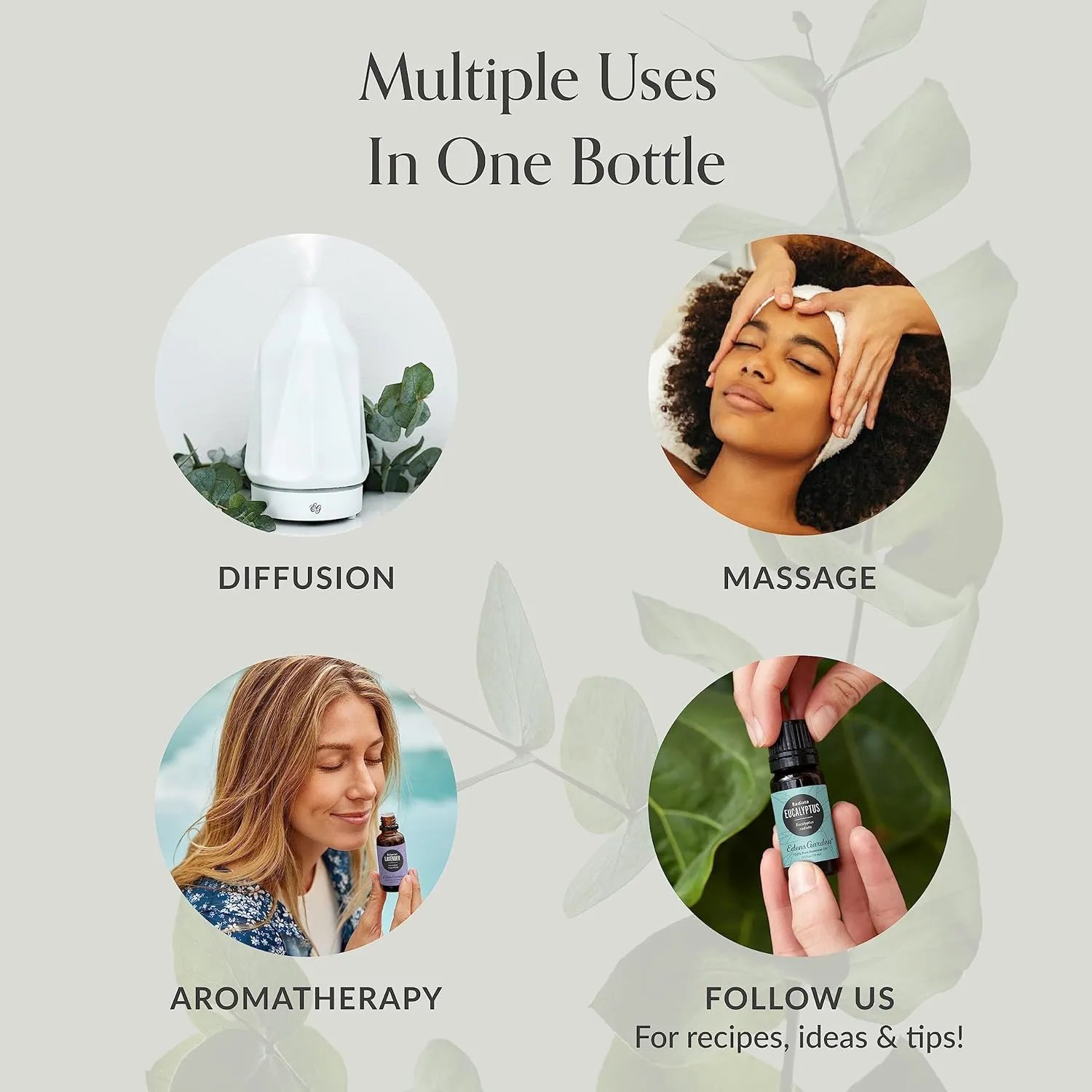 Edens Garden OK For Kids Essential Oil Roll-On 3 Set 100% Pure Therapeutic Grade, Natural Aromatherapy Blends Gentle & Pre-Diluted, Includes Bee Happy, Calm 'Em Down & Focus, 10 ml Roll-On/ 3 Pack