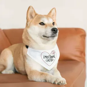Emotional Eater Pet Bandana Collar