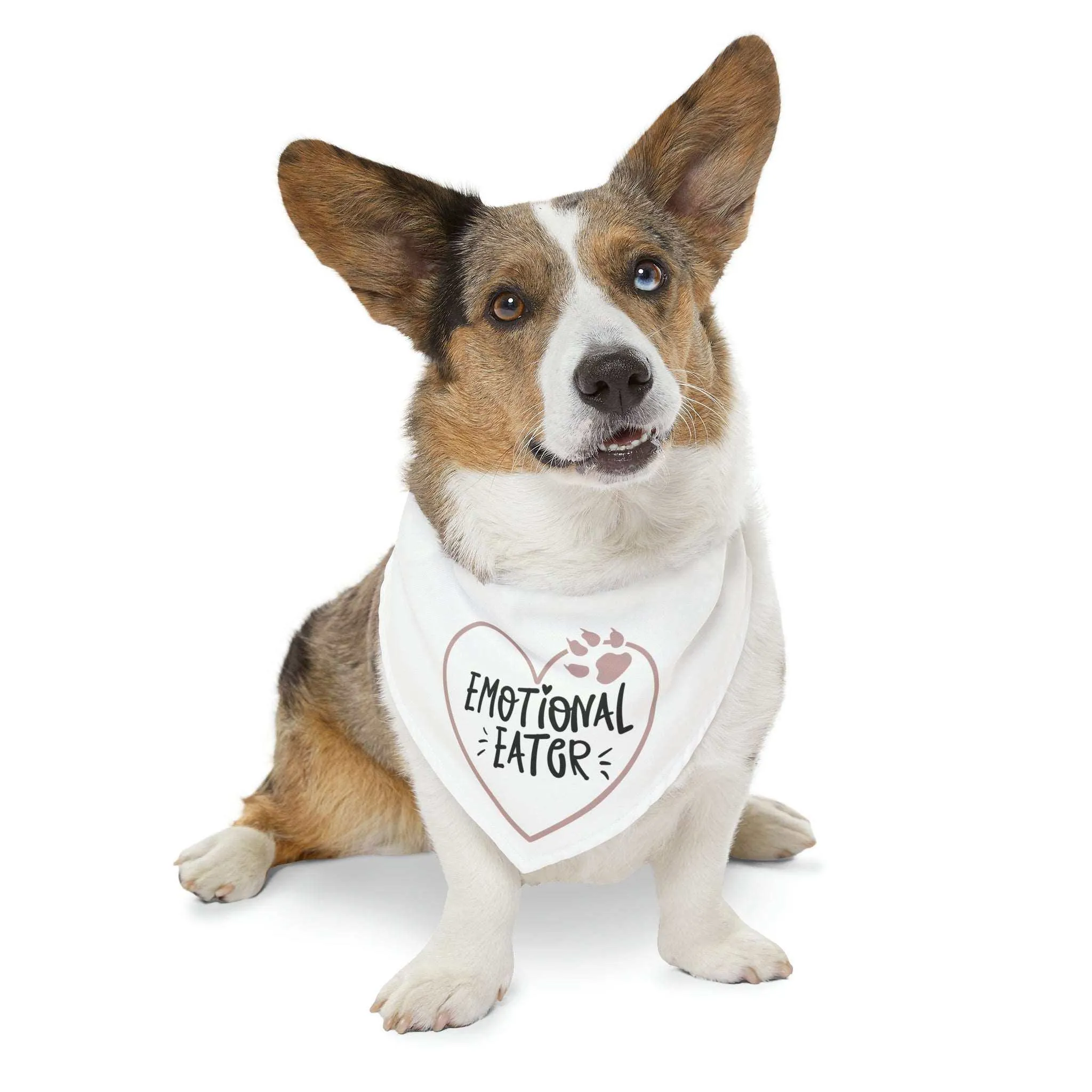 Emotional Eater Pet Bandana Collar