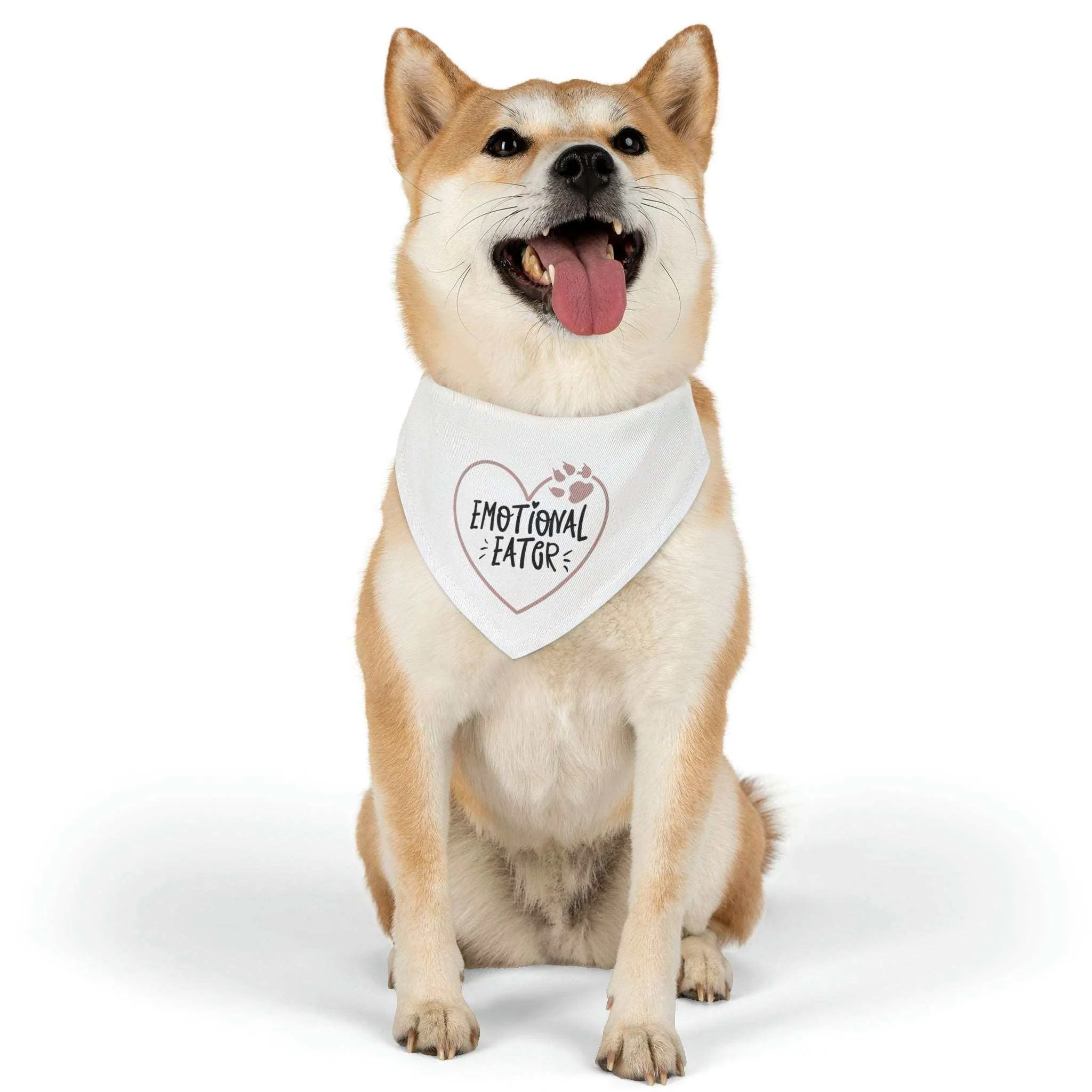 Emotional Eater Pet Bandana Collar