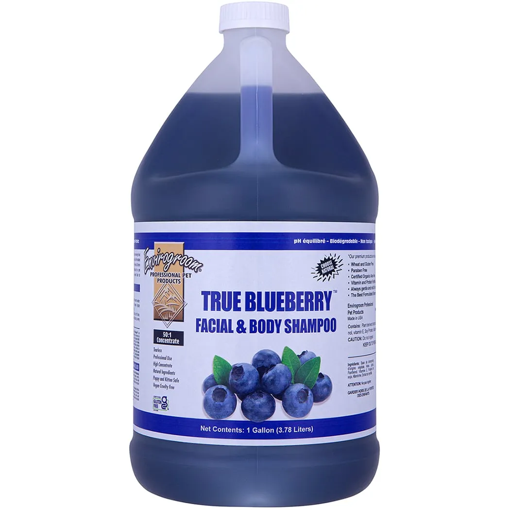 Envirogroom True Blueberry Facial & Body Shampoo Gallon