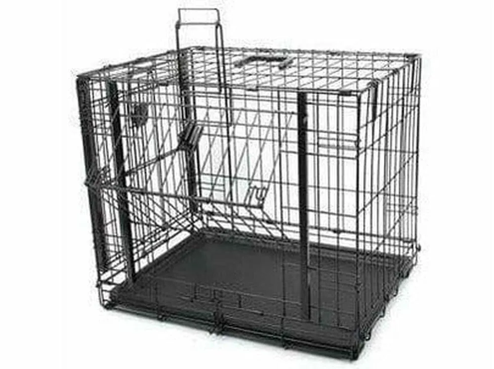 EXPLORER WIRE CRATE - XS 2 SLIDING DOORS & PLASTIC DRAWER