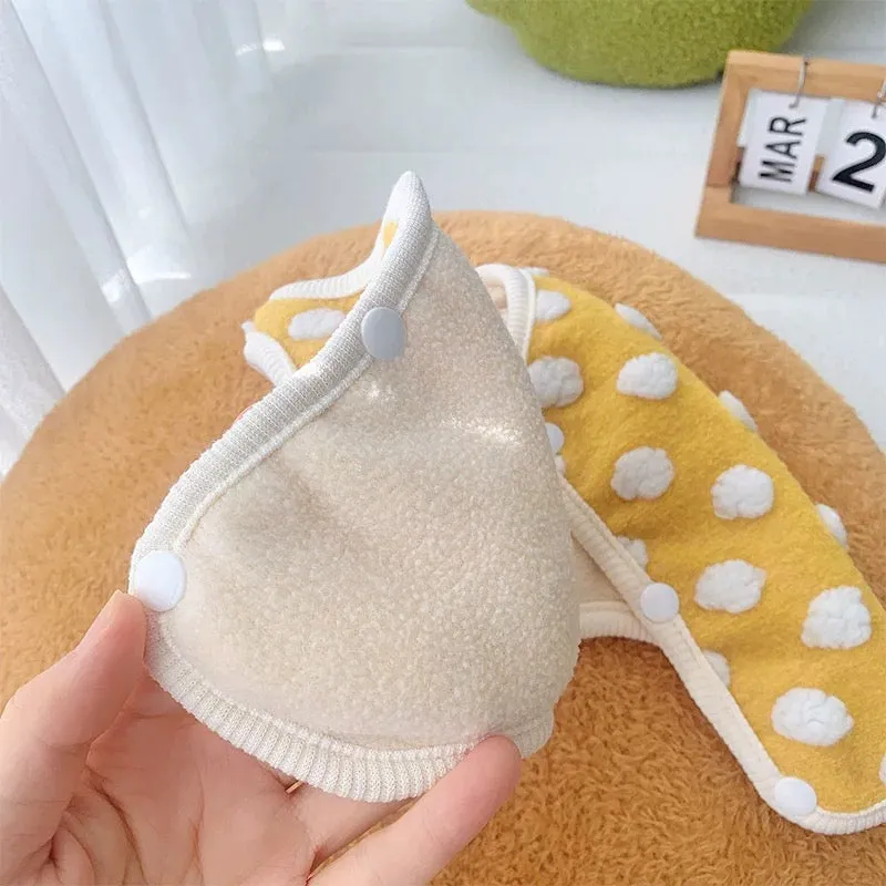 Fleece Soft Polka Dot Dog Cat Jacket Vest
