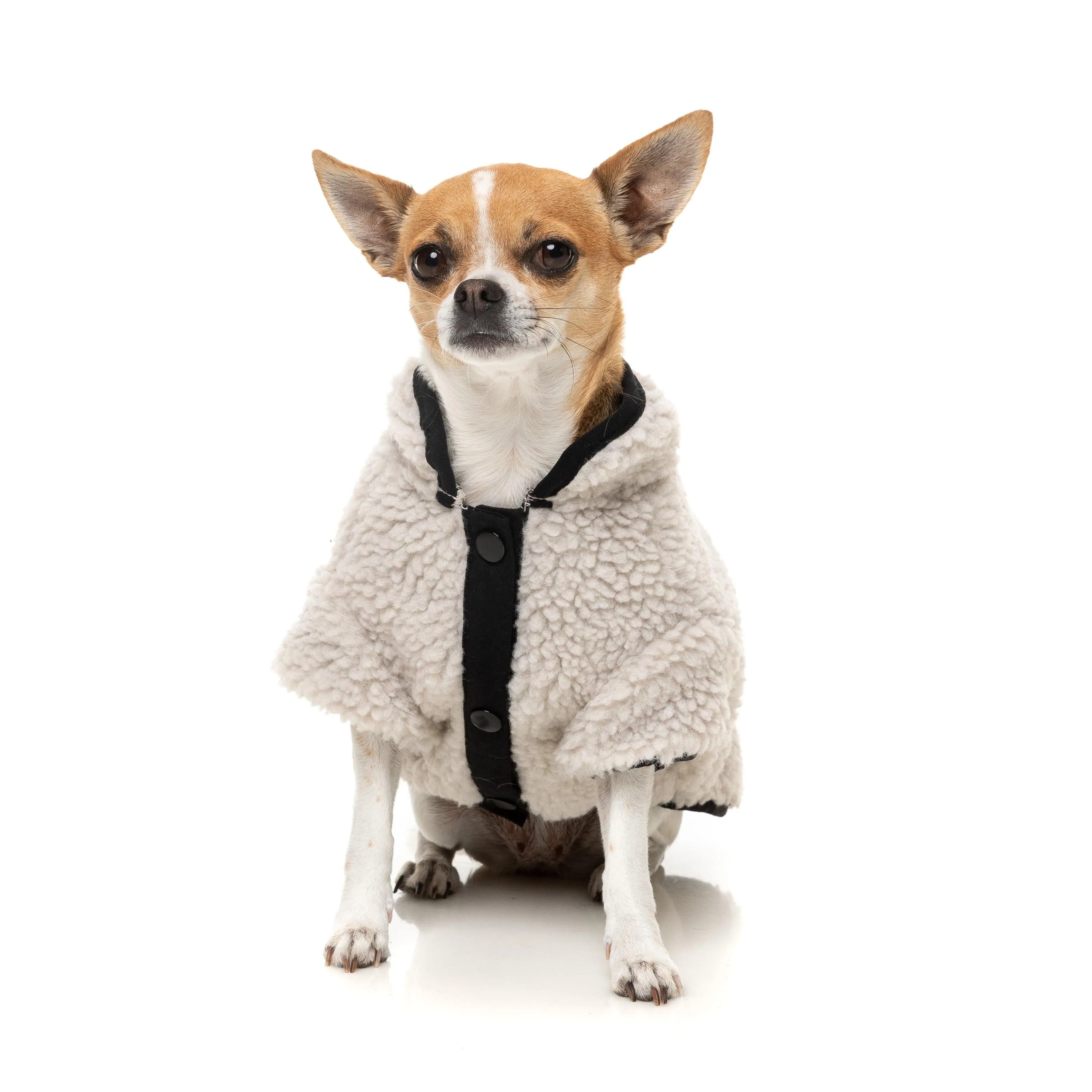 FuzzYard Dog Apparel Jacket Basecamp Stone Size 3