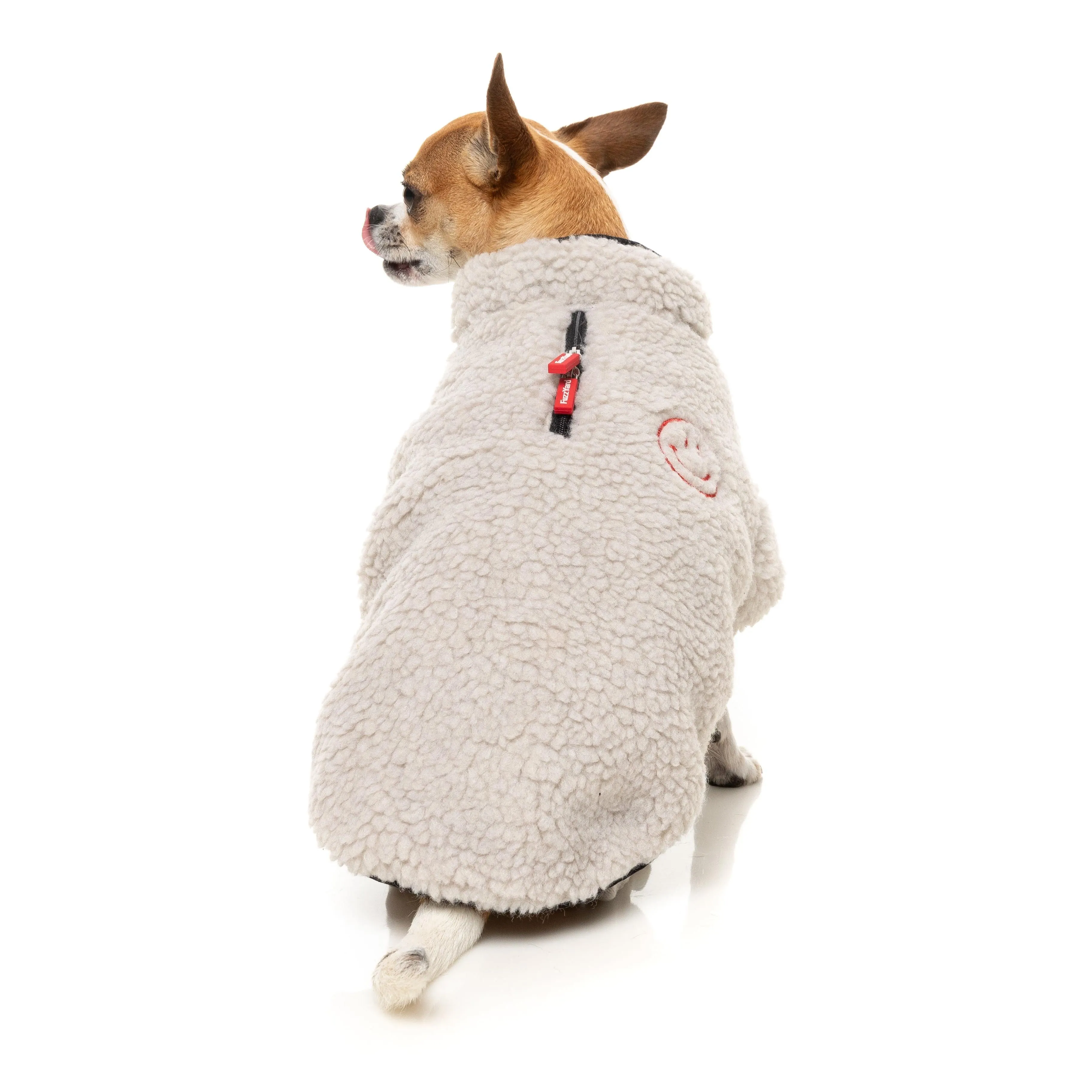 FuzzYard Dog Apparel Jacket Basecamp Stone Size 3