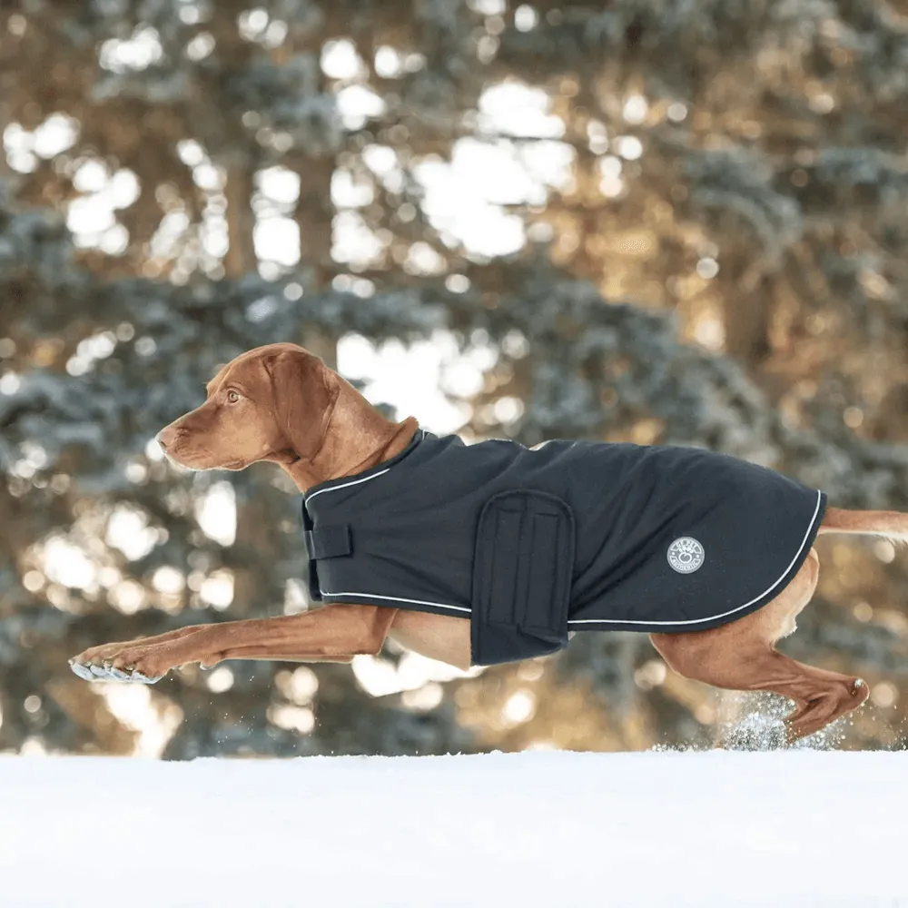 GF Pet Blanket Jacket Black For Dogs