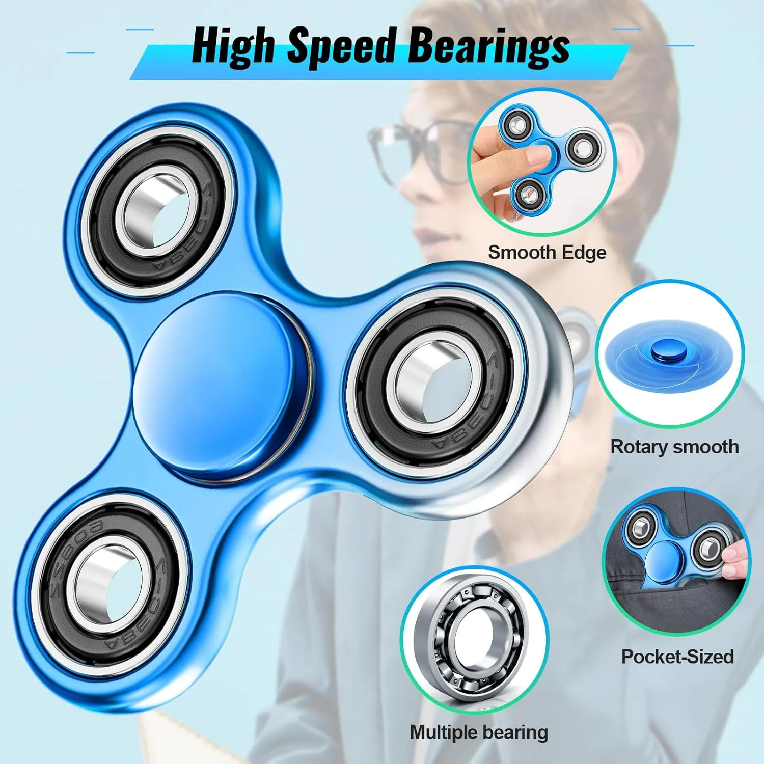 Gigilli 2 Fidget Spinner ,,,