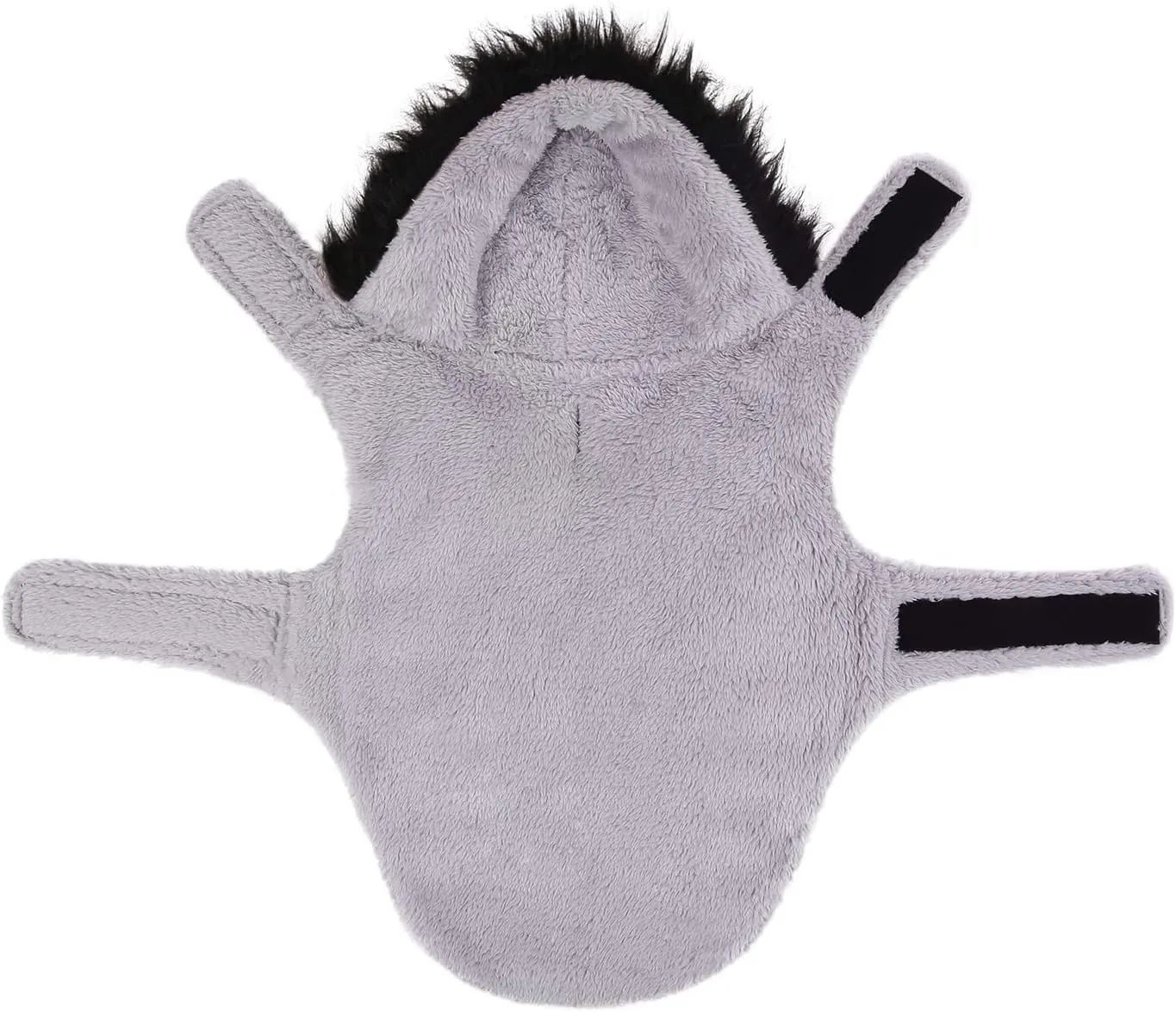 HDE Dog Puffer Jacket Fleece Lined Warm Dog Parka Winter Coat with Harness Hole Buffalo Plaid - L