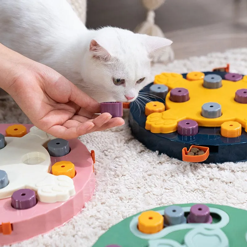 Interactive Pet Puzzle Toy Feeder