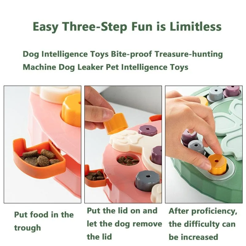 Interactive Pet Puzzle Toy Feeder
