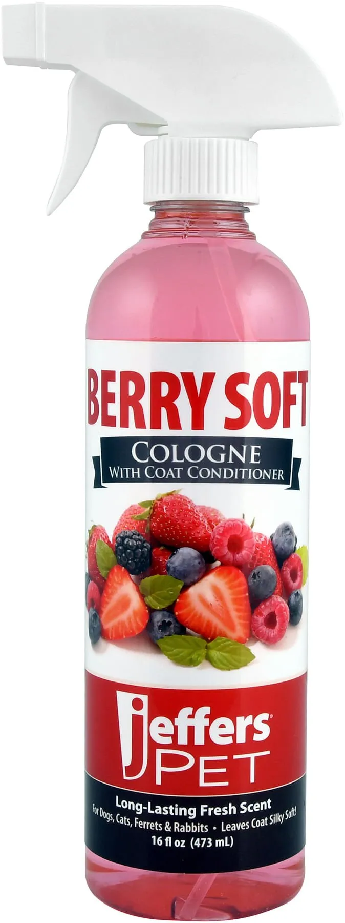 Jeffers Pet Colognes w/ Coat Conditioner, 16 oz Spray