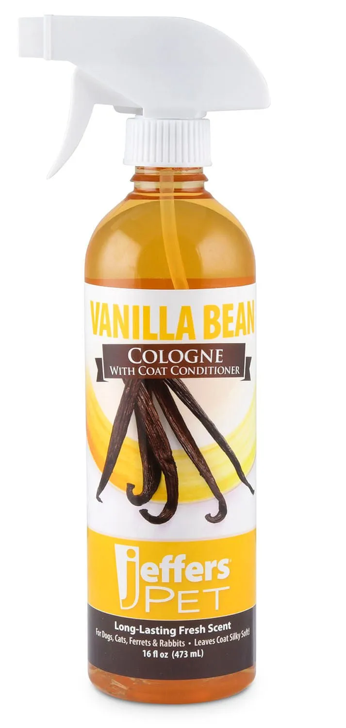Jeffers Pet Colognes w/ Coat Conditioner, 16 oz Spray