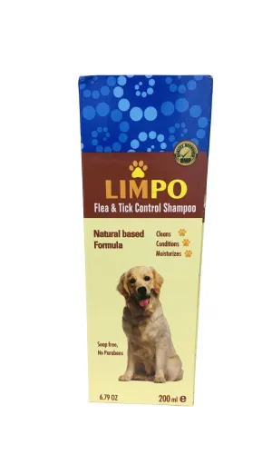 Limpo Flea & Tick Control Shampoo 200ml
