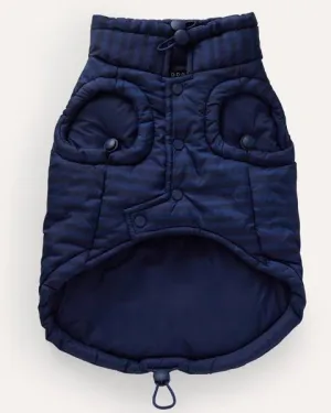maxbone Striped Easy Fit Jacket in Blue