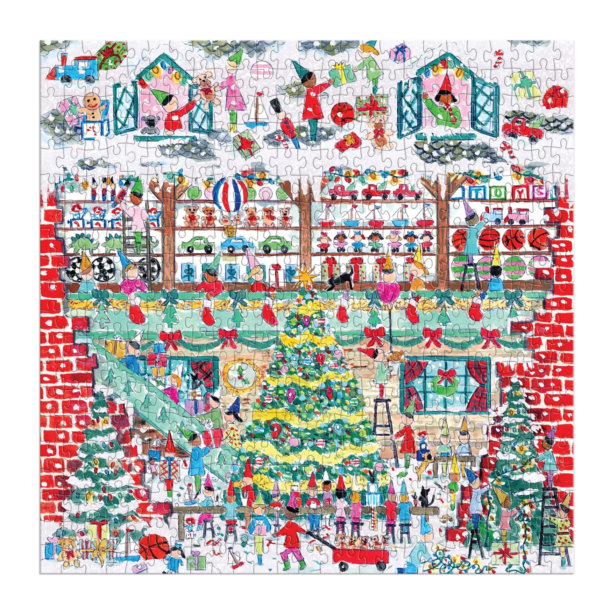 Michael Storrings Toy Workshop 500 Piece Foil Puzzle