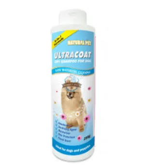 Natural Pet Ultra Coat Dry Shampoo for Dogs