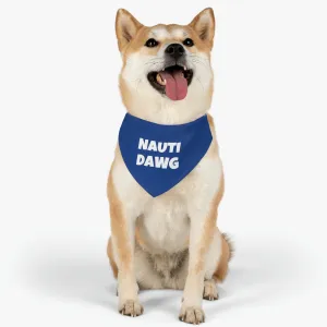 Nauti Dawg Pet Bandana Collar, Boat Dog Bandana, Nautical Dog Bandana