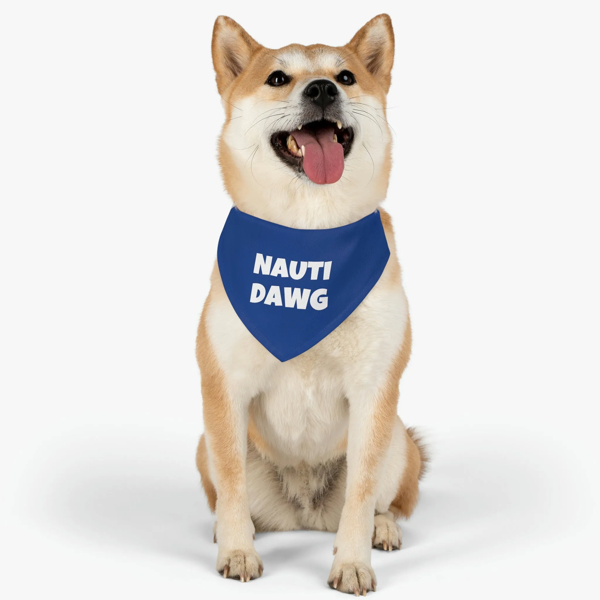 Nauti Dawg Pet Bandana Collar, Boat Dog Bandana, Nautical Dog Bandana