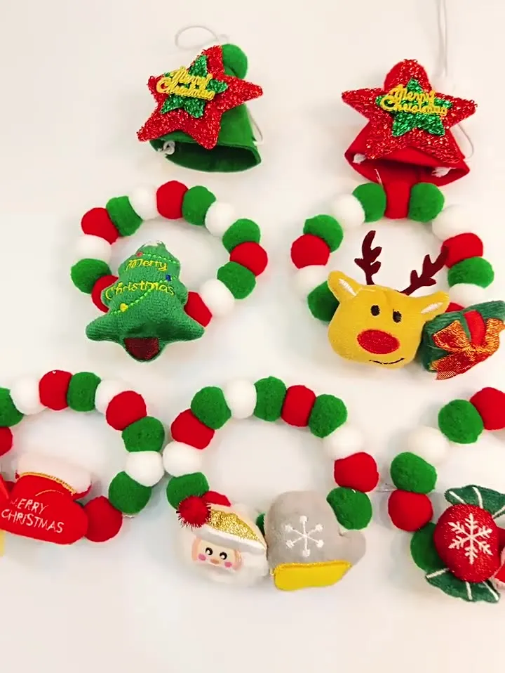 Owllaser Christmas Series Pet Collar (2Pcs)