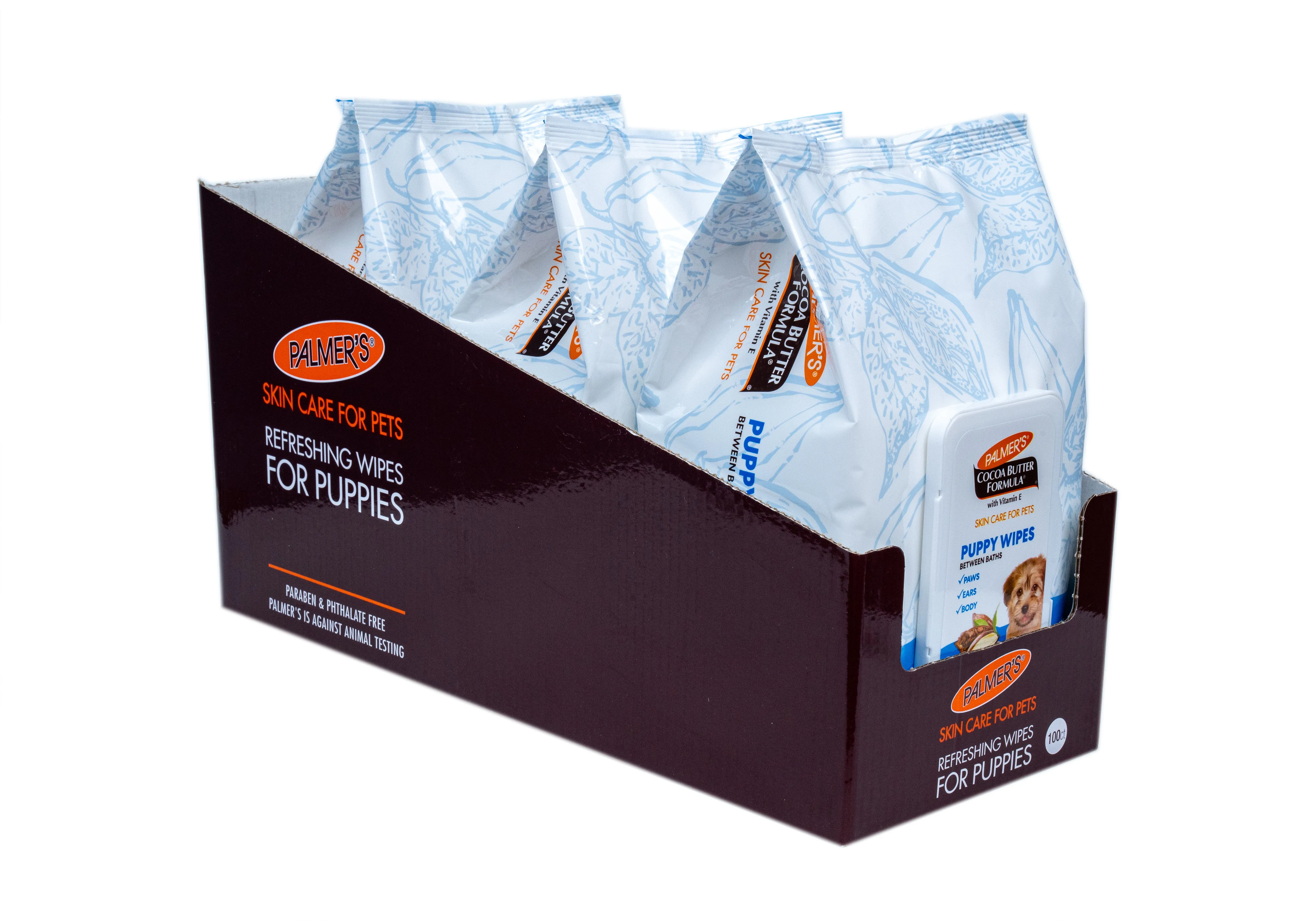Palmer's for Pets Puppy Wipes with Cocoa Butter, 100ct