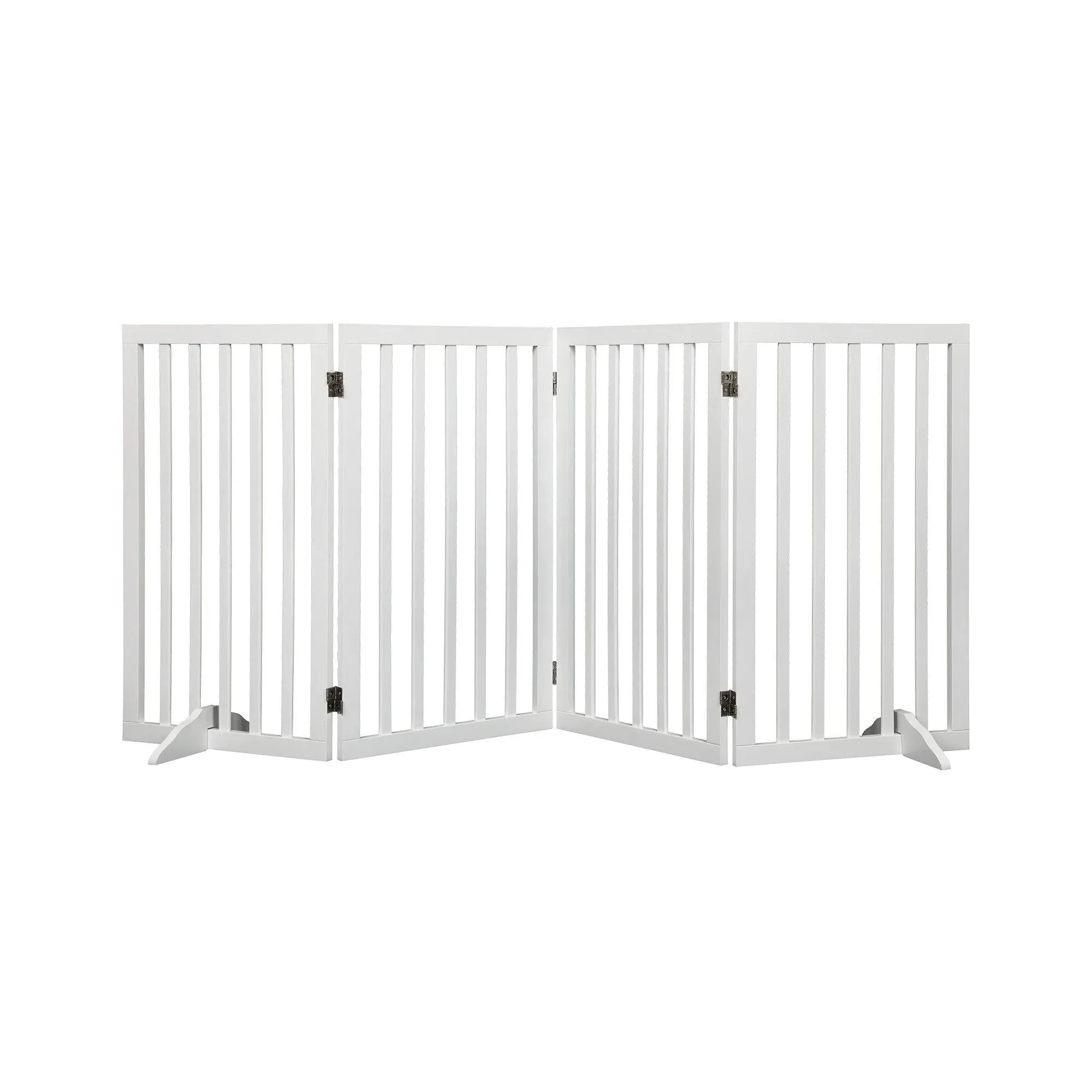 PaWz Wooden Pet Gate - White