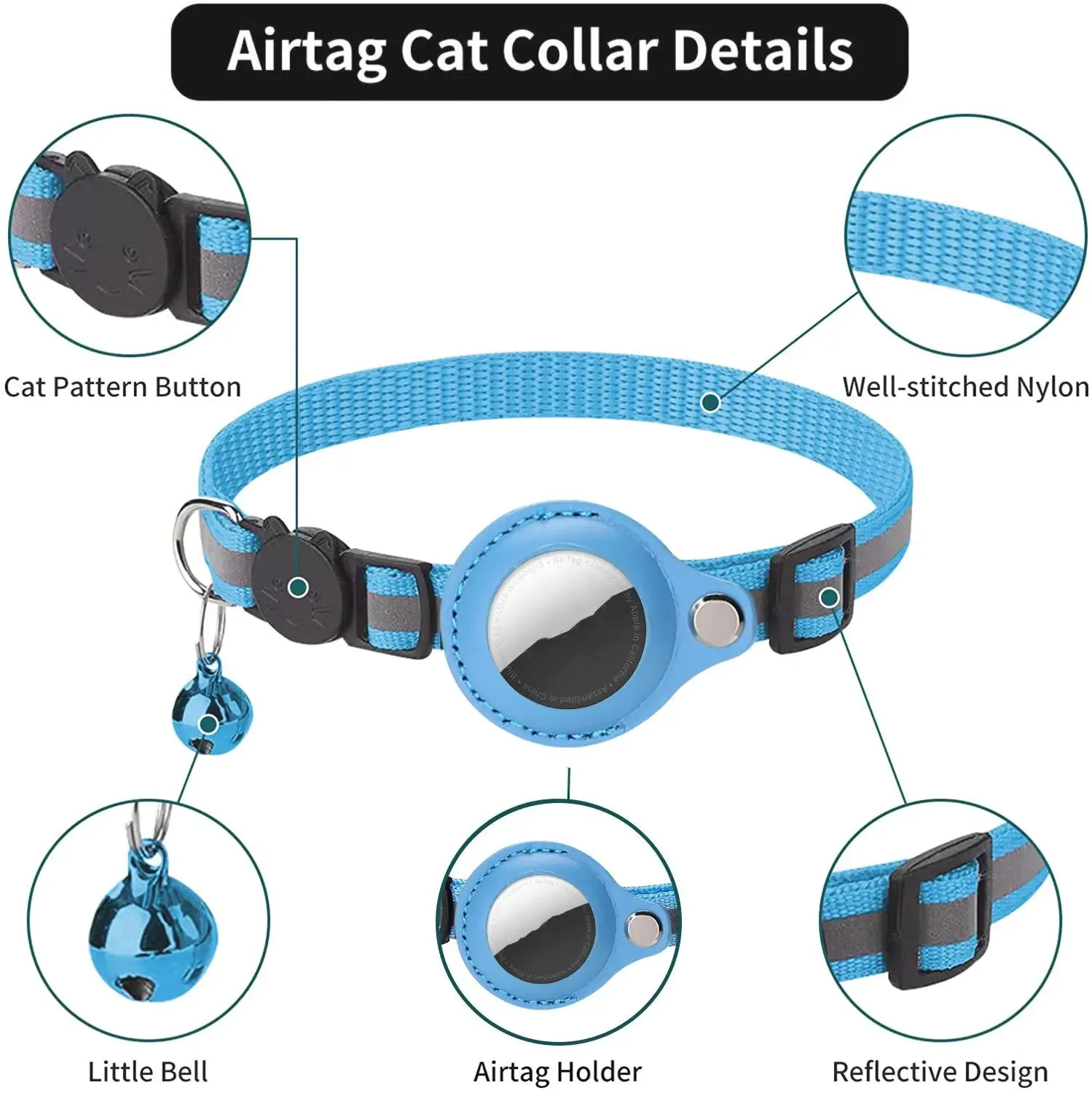 Pet Adjustable GPS Collar Cover
