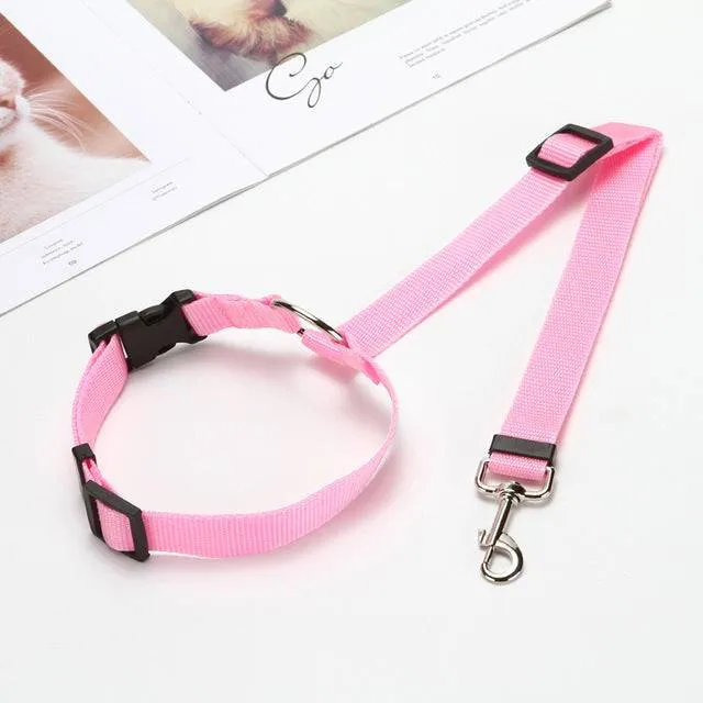 Pet  Car Seat Belt  - BackSeat Safety Belt Adjustable protect your pet