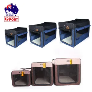 Pet Carrier Bag Soft Dog Crate Cage Kennel Tent House Foldable Portable Car Bed