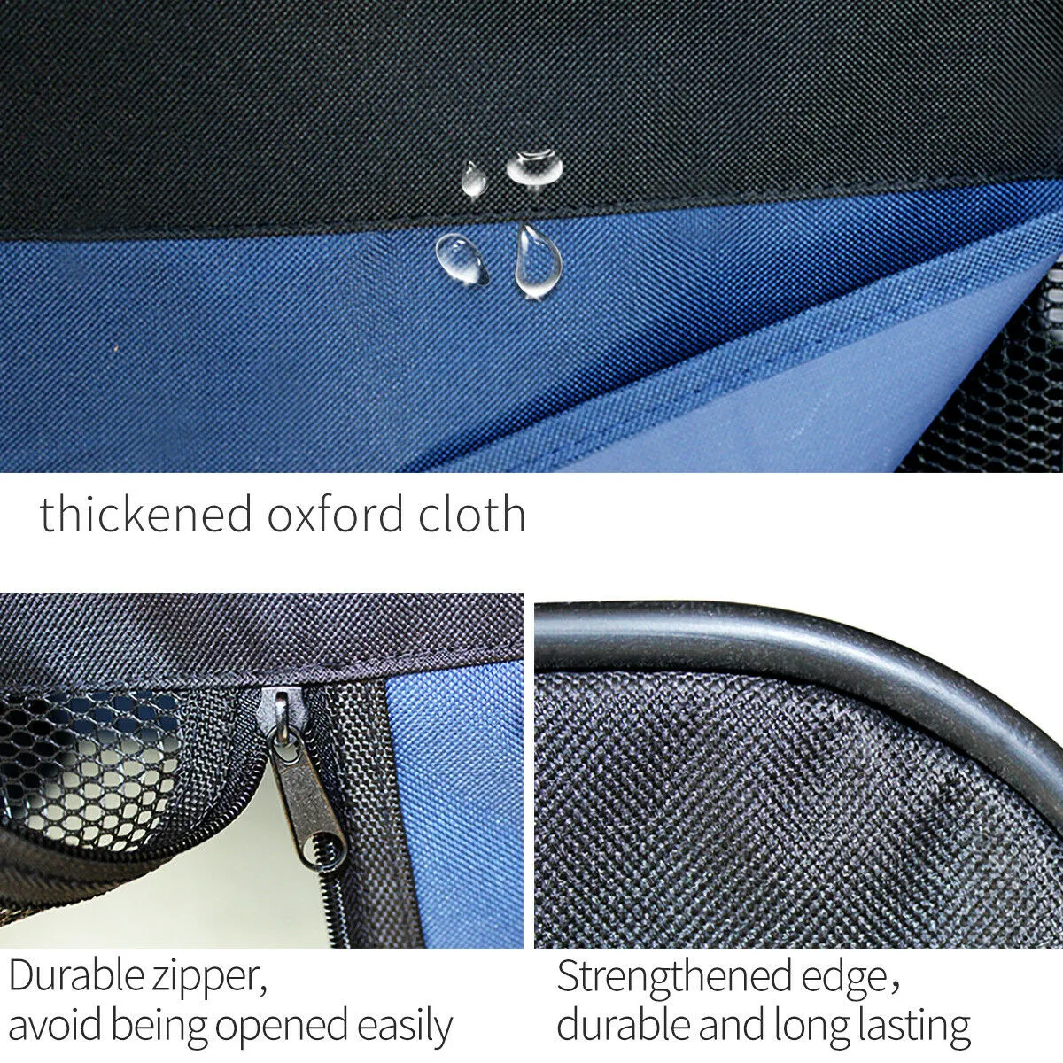 Pet Carrier Bag Soft Dog Crate Cage Kennel Tent House Foldable Portable Car Bed