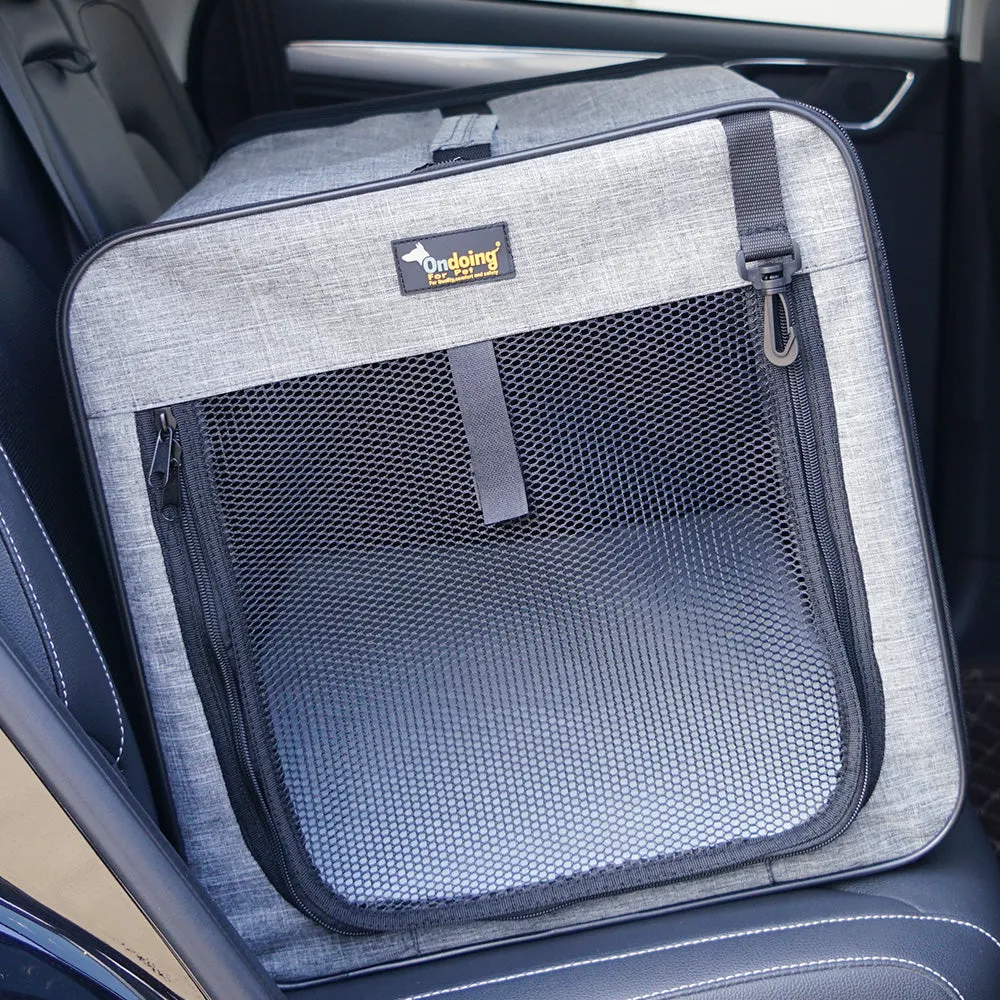 Pet Carrier Bag Soft Dog Crate Cage Kennel Tent House Foldable Portable Car Bed