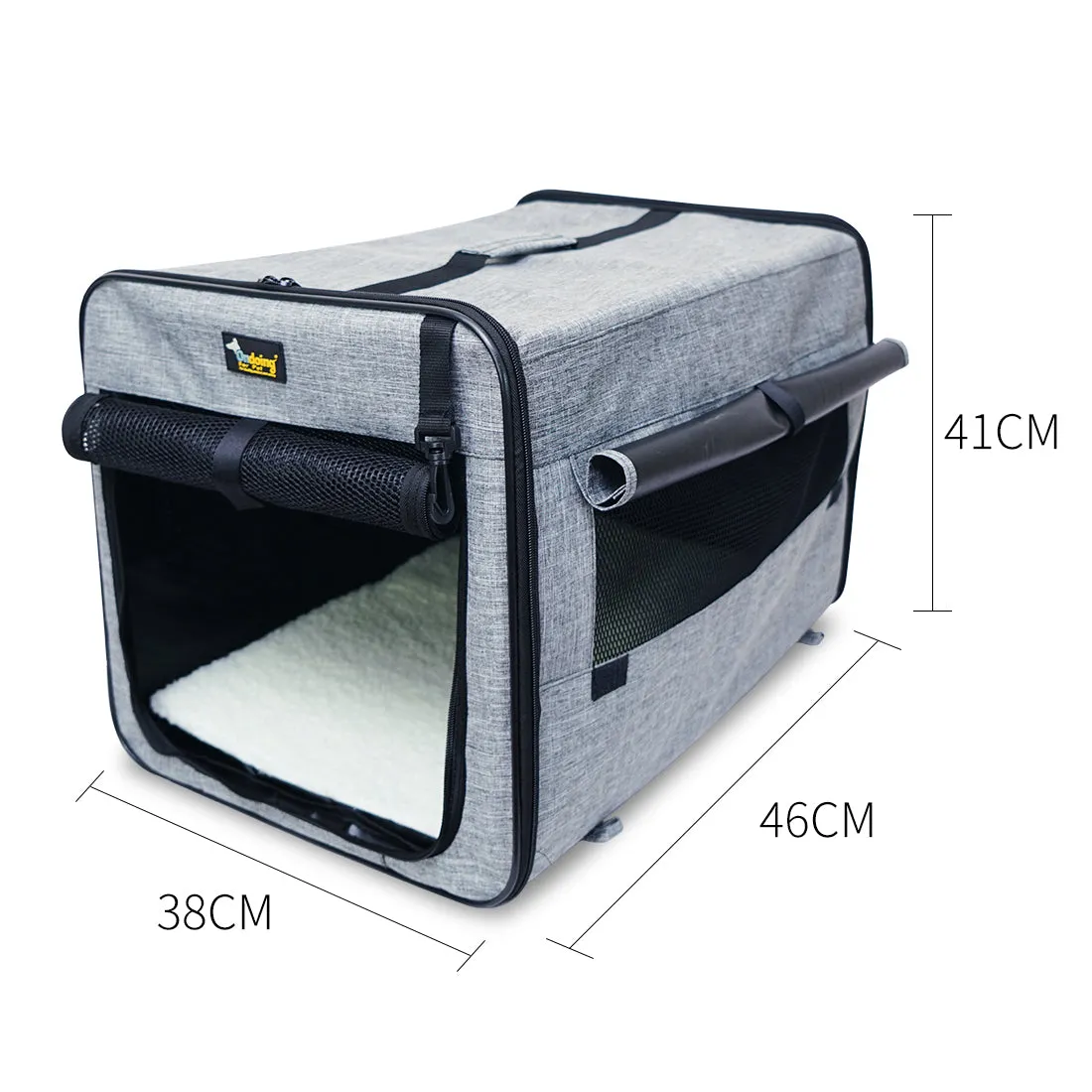 Pet Carrier Bag Soft Dog Crate Cage Kennel Tent House Foldable Portable Car Bed