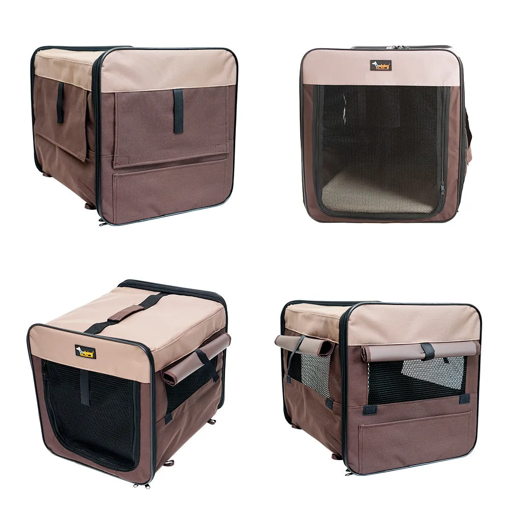 Pet Carrier Bag Soft Dog Crate Cage Kennel Tent House Foldable Portable Car Bed