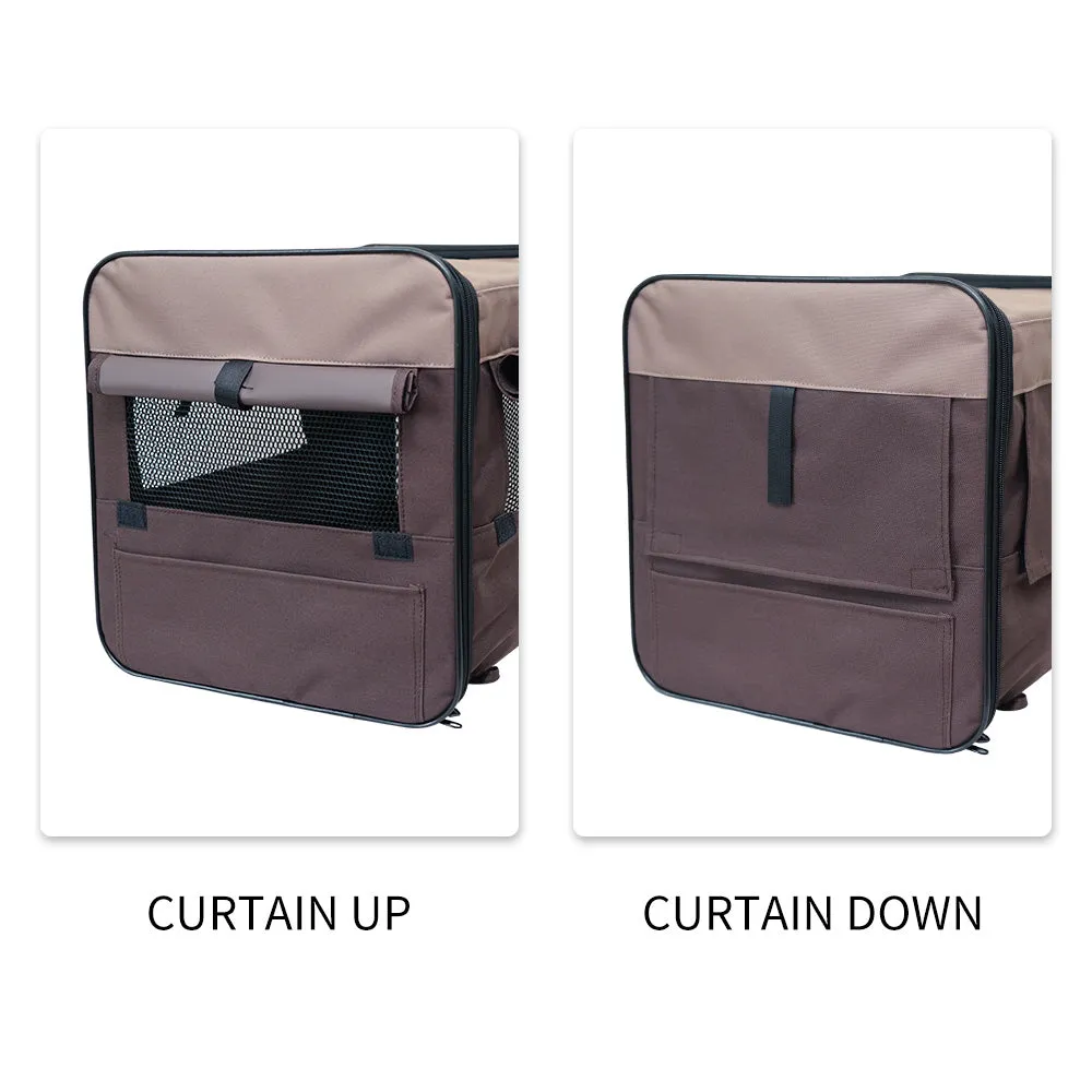 Pet Carrier Bag Soft Dog Crate Cage Kennel Tent House Foldable Portable Car Bed
