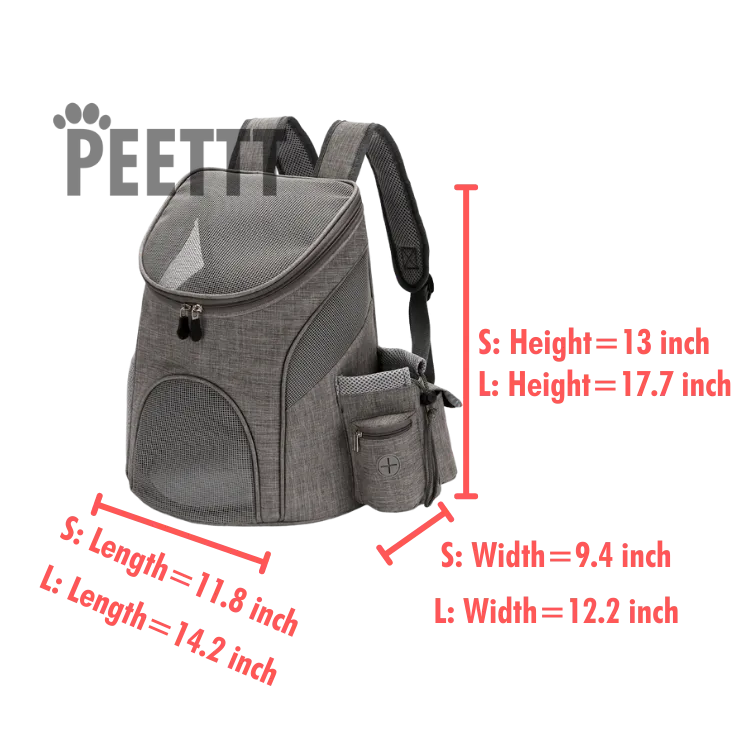 Pet Carrier Bag with Mesh Ventilation