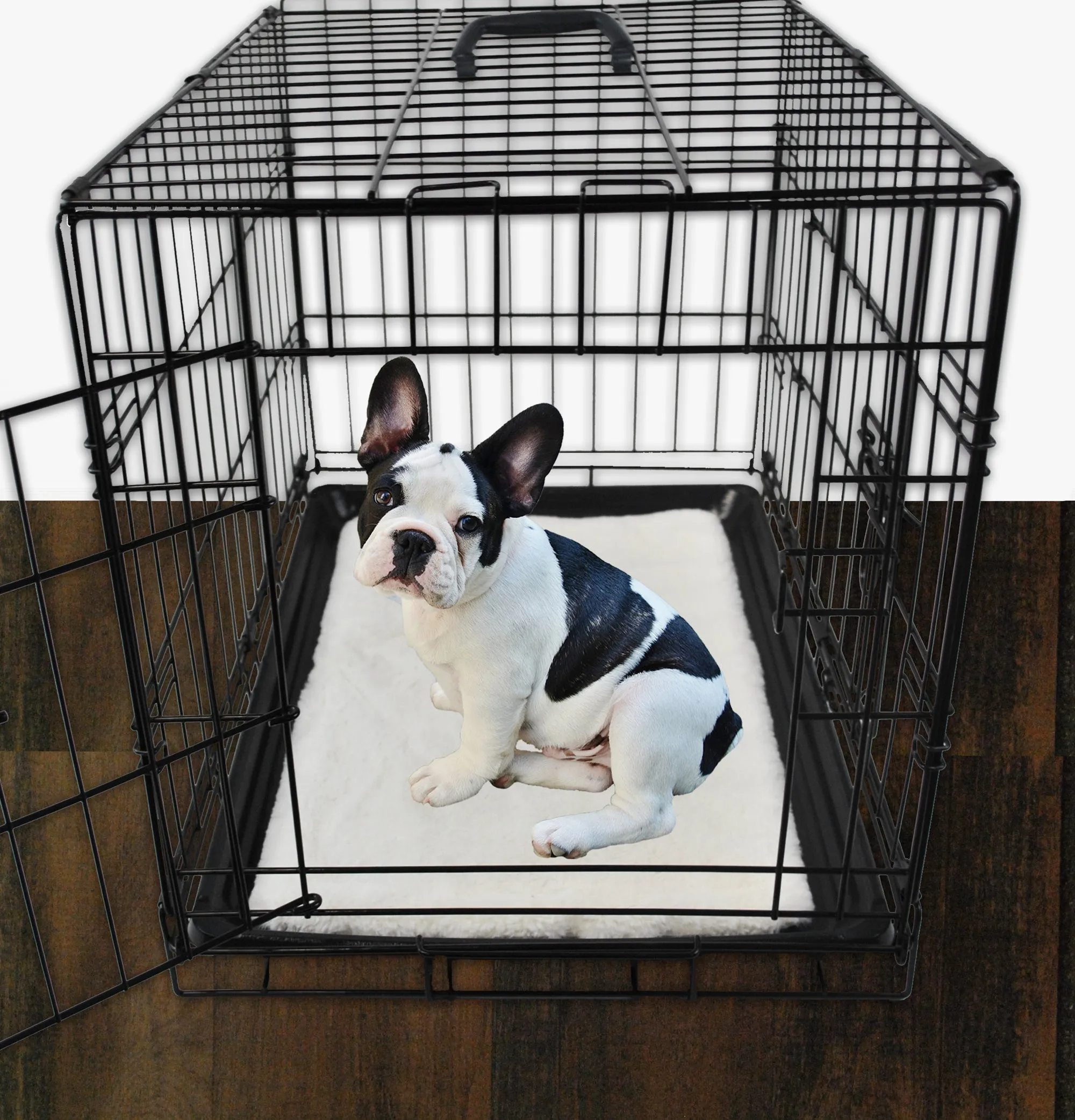 Pet Crate Liner, Faux Fur, Brown, XX-Large - 27x42"