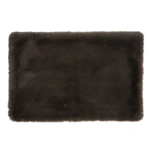 Pet Crate Liner, Faux Fur, Brown, XX-Large - 27x42"